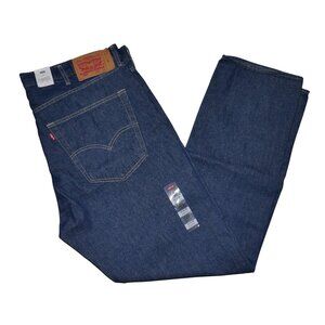 Levis 501 Jeans Mens 33x32 Blue Denim Pants Button Fly